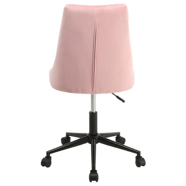 Kancelárska stolička LEONA ružová 5