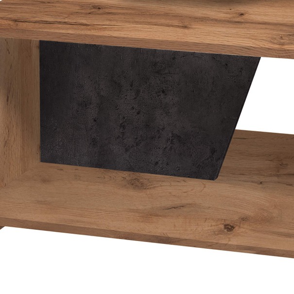 Konferenční stolek LUXUS dub wotan/beton 4