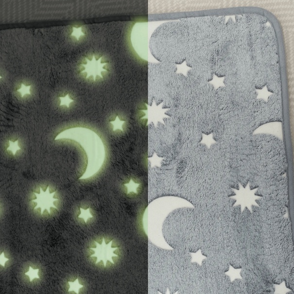 Dětský koberec MĚSÍC světle šedá, 80x150 cm 3