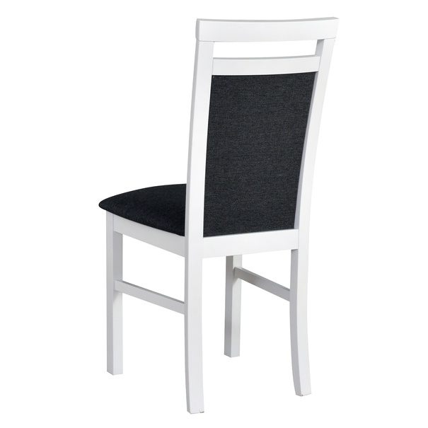 Jídelní židle MILAN 5 bílá/černá 2