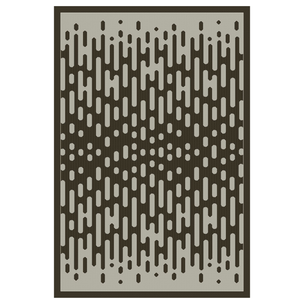 Koberec NATURALLE 2 čiernobéžová, 120x170 cm 1
