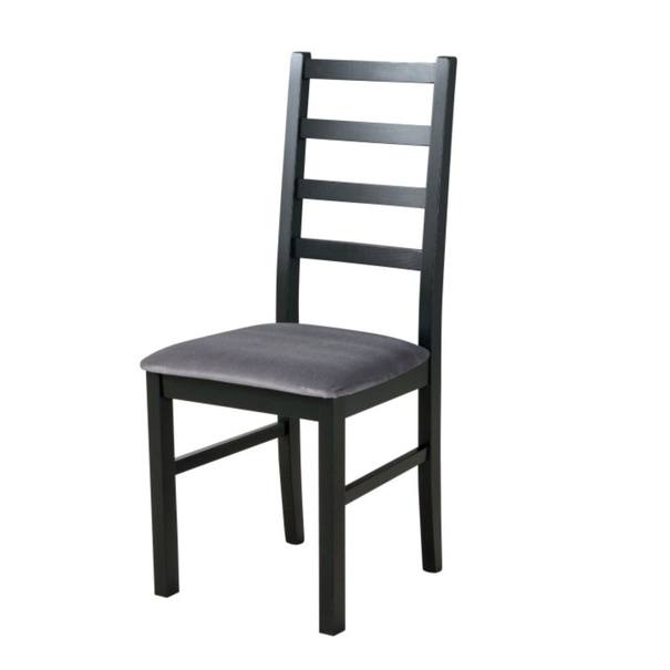 Jídelní židle NILA 8 černá/antracit 1
