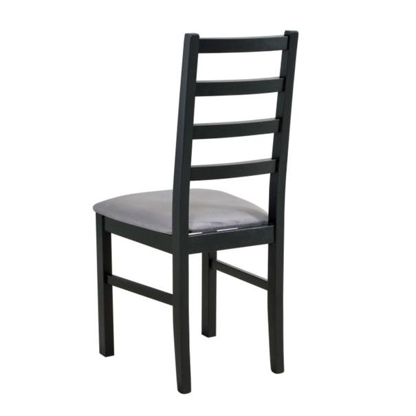 Jídelní židle NILA 8 černá/antracit 2