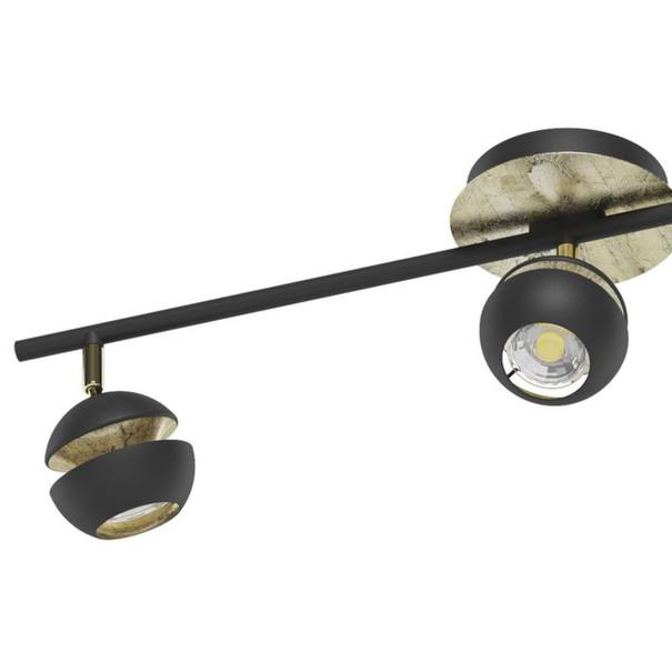 Bodové LED svítidlo NOCITO 2 černá/zlatá 3