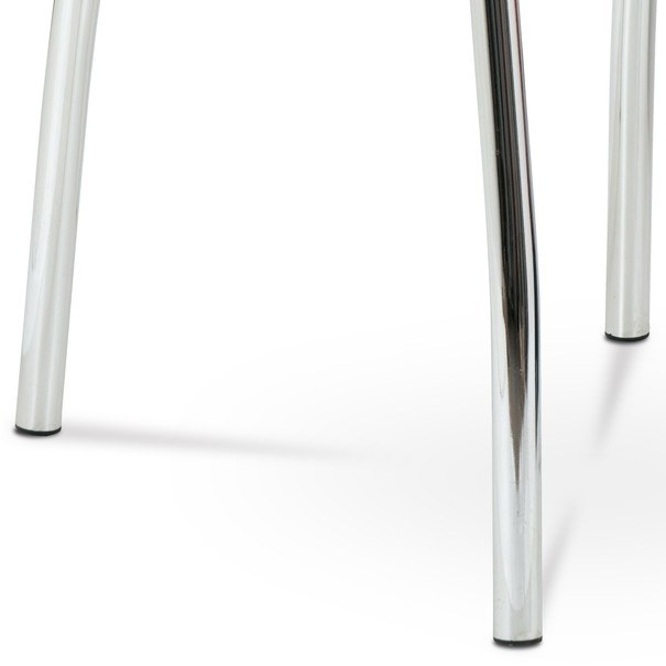 Jedálenská stolička NOEMI sivá/kov 4