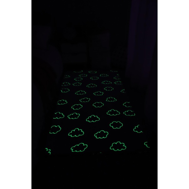 Dětský koberec OBLÁČEK světle šedá, 120x160 cm 3