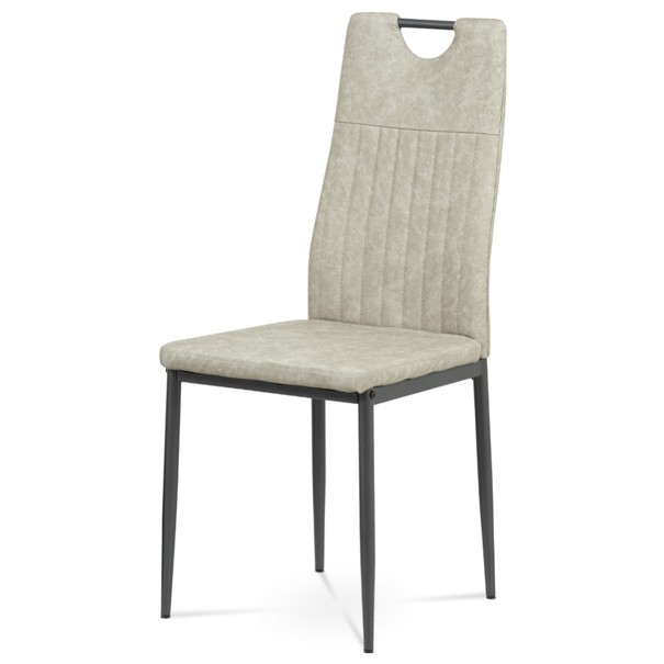 Jídelní židle OLINA šedá/antracitová 1