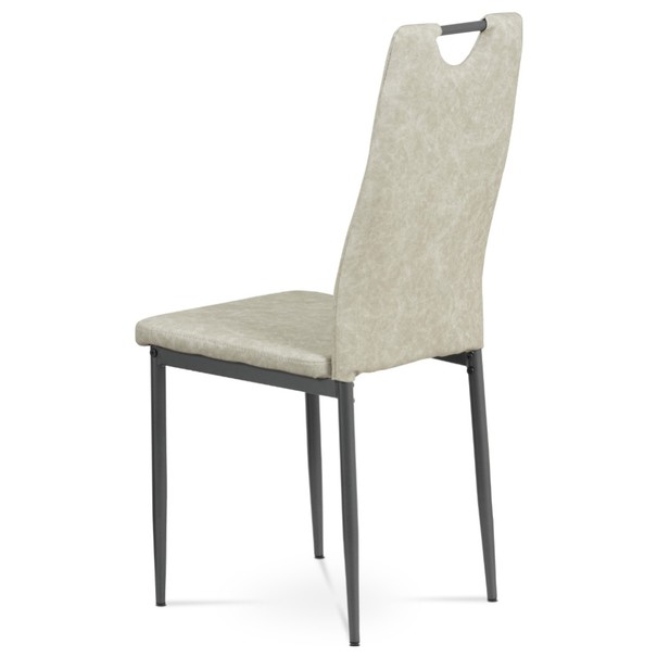 Jídelní židle OLINA šedá/antracitová 4