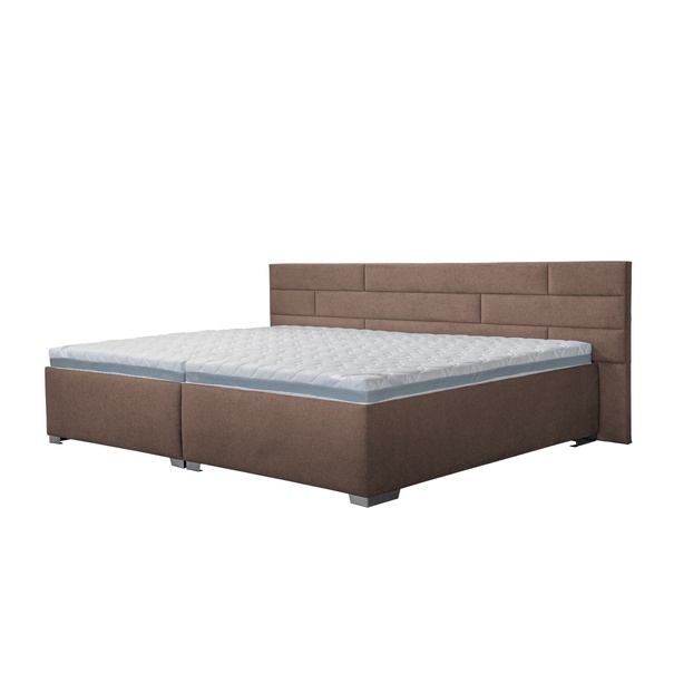Nadrozměrná postel ONE4ALL hnědá, 280x220 cm 1