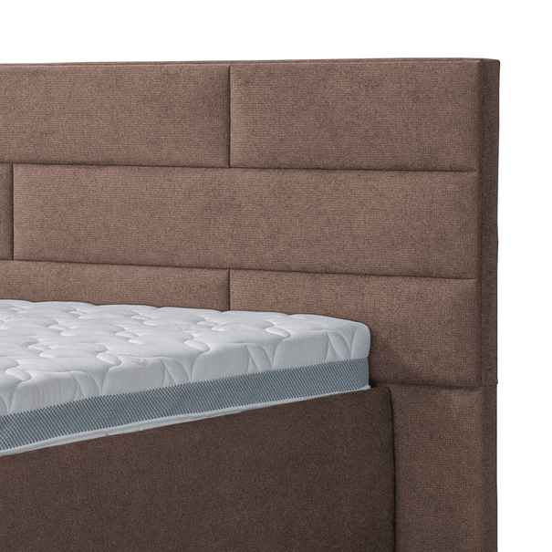 Nadrozměrná postel ONE4ALL hnědá, 280x220 cm 3