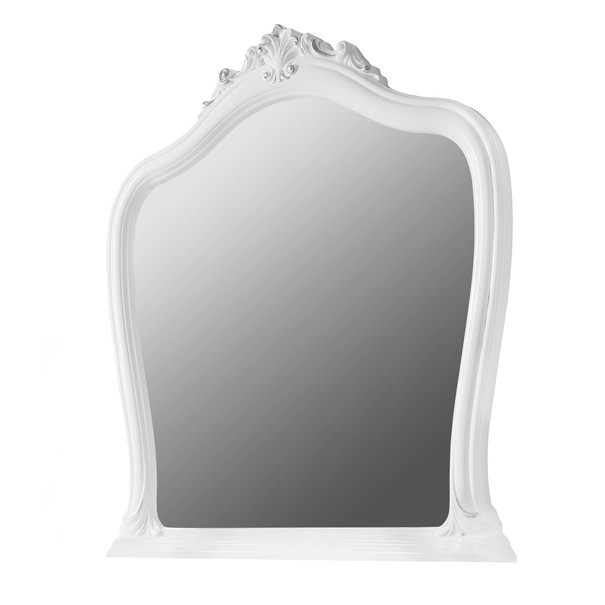 Zrkadlo PAYTON biela/strieborná 1