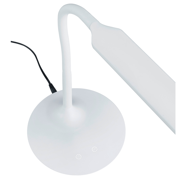 Stolní LED lampa POLO matná bílá 3