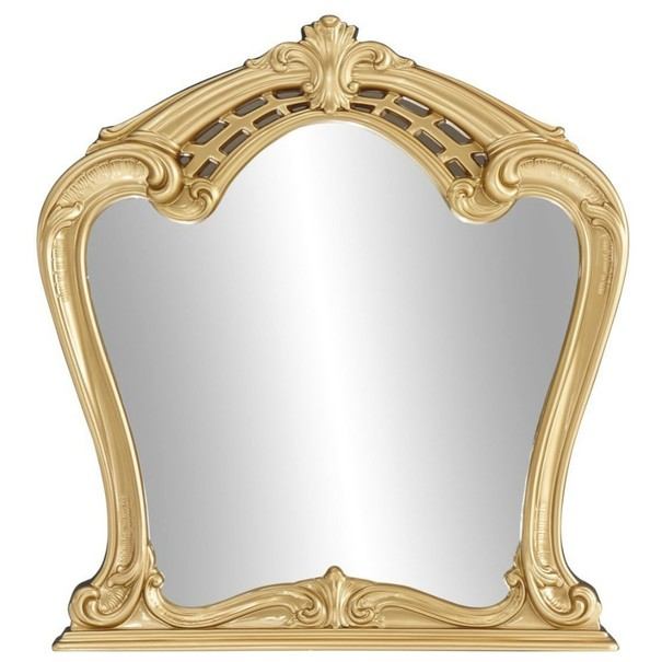 Zrkadlo  QUEEN zlatá 1