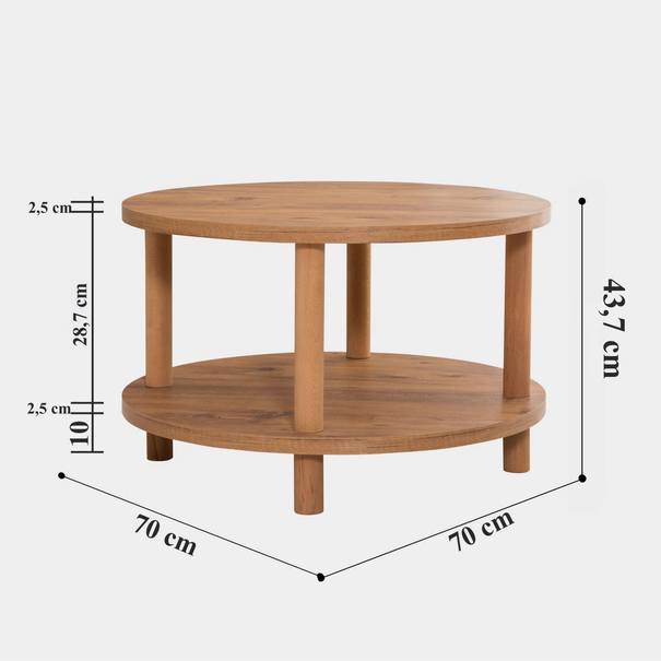Konferenční stolek ROBY borovice 3