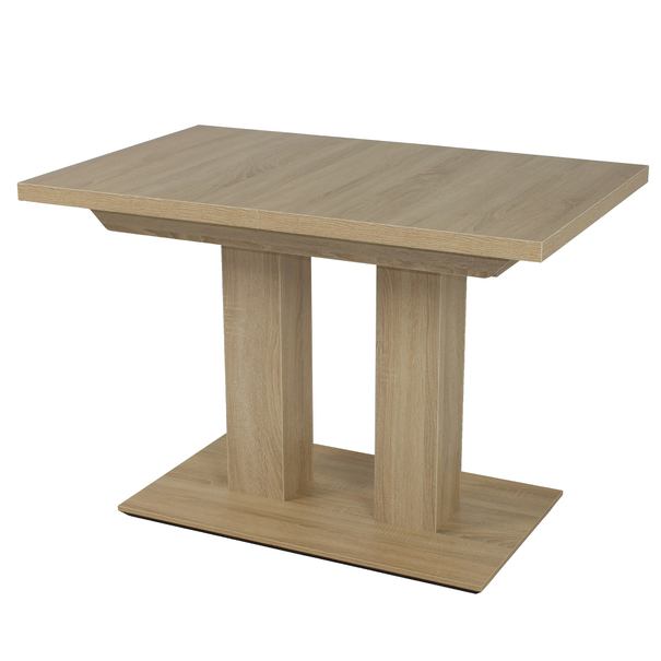 Sconto Jedálenský stôl SENWE 1 dub sonoma/130 cm
