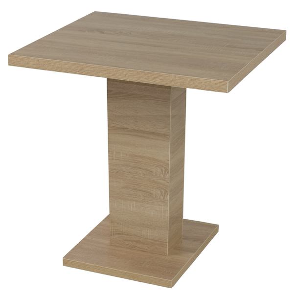 Sconto Jedálenský stôl SHIDA dub sonoma, šírka 70 cm