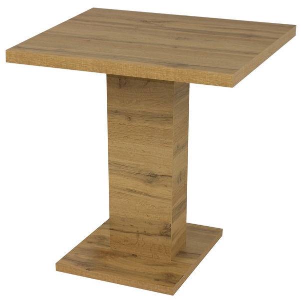 Jídelní stůl SHIDA dub apalačský, šířka 70 cm 1