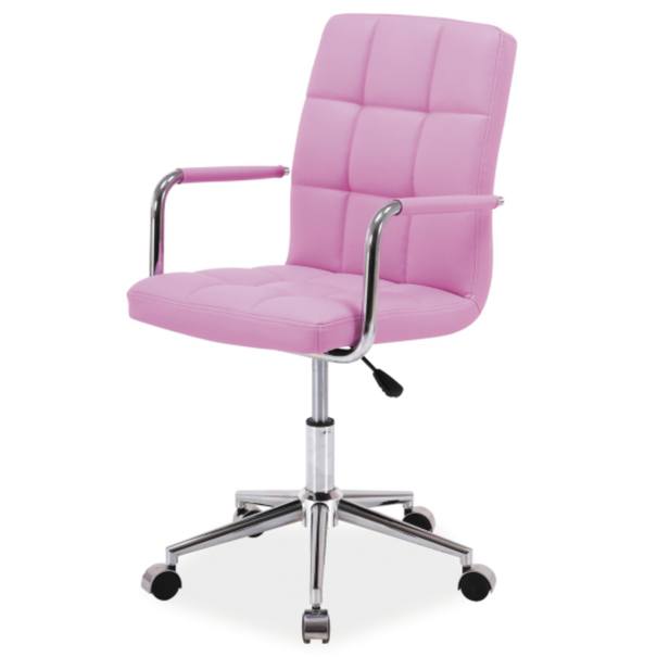 Kancelářská židle SIGQ-022 růžová - nábytek SCONTO nábytek.cz
