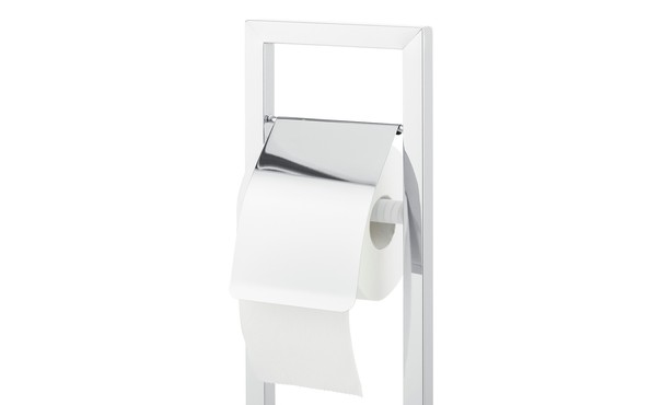 Držák na WC kartáč a toaletní papír SILVER ocel pochromovaná 4