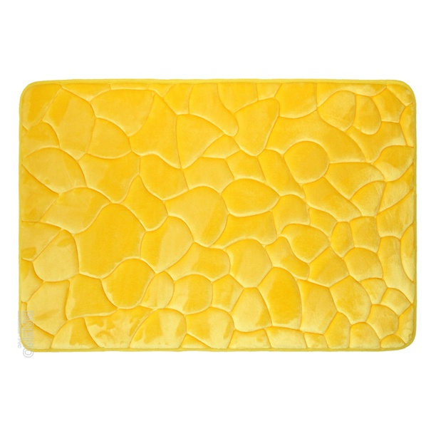 Kúpeľňová predložka SOFT 9 žltá, 50x80 cm 1