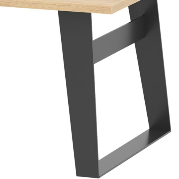 Konferenční stolek SOFT LT15 dub artisan/černá 5