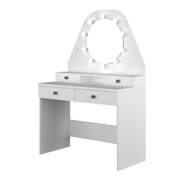 Toaletný stolík STARLET biela 1
