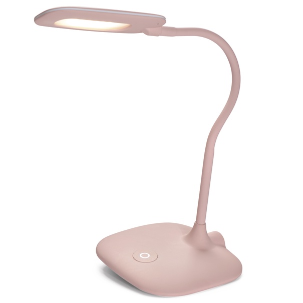 Stolní LED lampa STELLA růžová 1