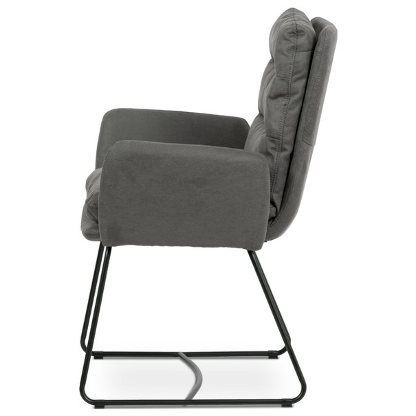 Jedálenská stolička SVATAVA sivá 3