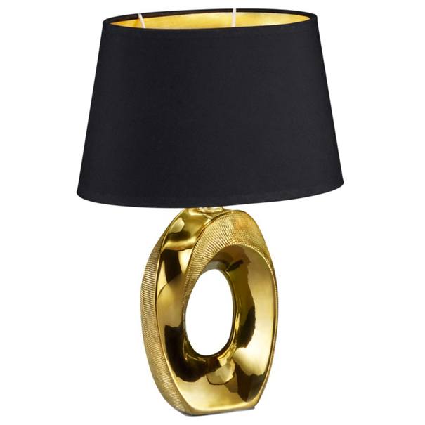 Stolní lampa TABA 1 zlatá/černá 1