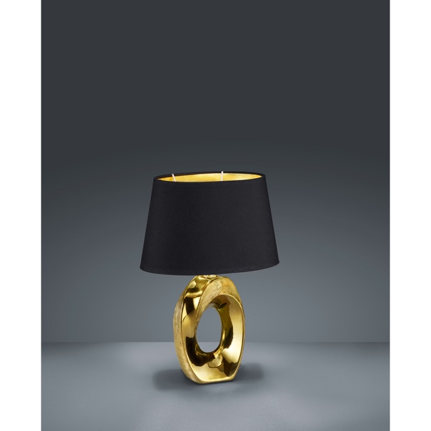 Stolní lampa TABA 1 zlatá/černá 3