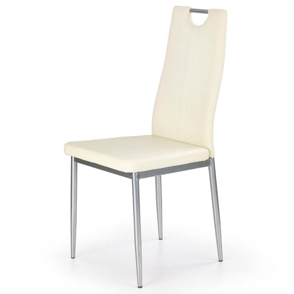 Jedálenská stolička TIARA krémová 1