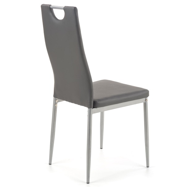 Jedálenská stolička TIARA sivá 3