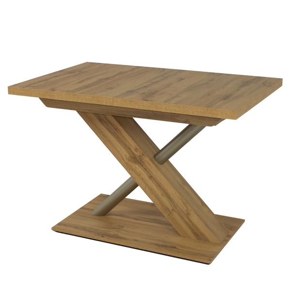 Jedálenský stôl UTENDI 1 dub, šírka 110 cm, rozkladací 1