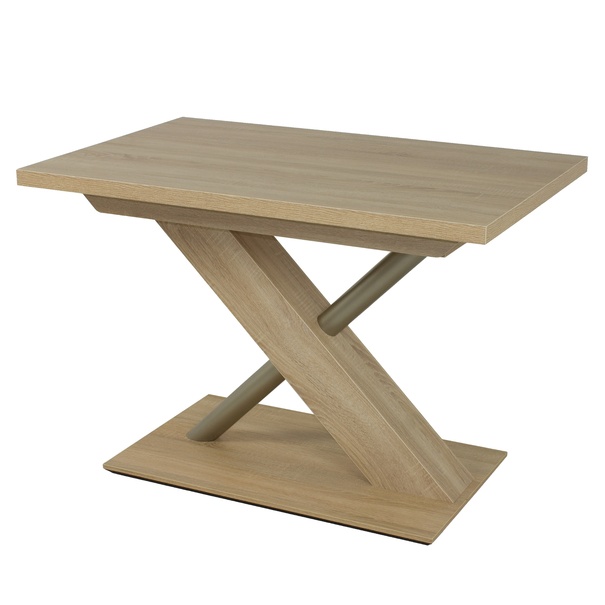 Sconto Jedálenský stôl UTENDI dub sonoma, šírka 120 cm