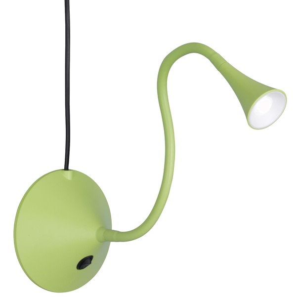 Stolní LED lampa VIPER zelená 2