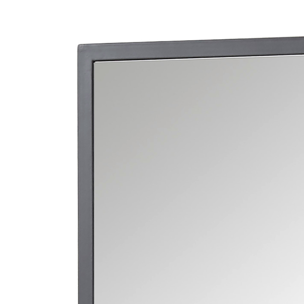Zrcadlo YORKE dub/černá, šířka 69 cm 6