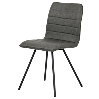 Jedálenská stolička ABIGALE sivá 1