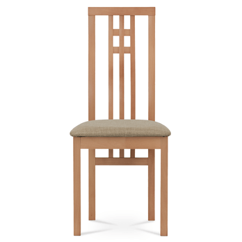 Jedálenská stolička AMANDA buk/béžová 2