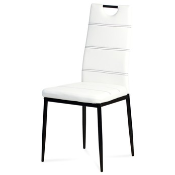 Jedálenská stolička ANABELA biela 1
