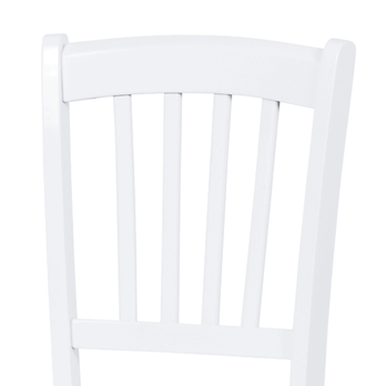 Jedálenská stolička ANNA biela 2