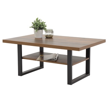 Konferenční stolek ANTON staré dřevo/černá 1