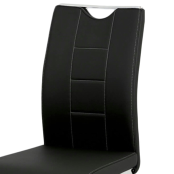 Jedálenská stolička ARABELA čierna 4