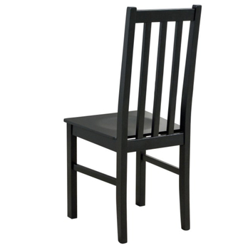 Jedálenská stolička BOLS 10 D čierna 2