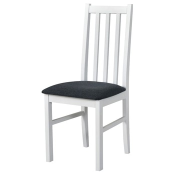 Jedálenská stolička BOLS 10 tmavosivá/biela 1