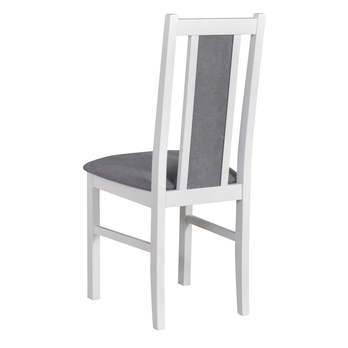 Jedálenská stolička BOLS 14 biela/svetlosivá 3