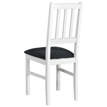 Jídelní židle BOLS 4 bílá/černá 2