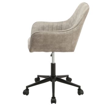 Kancelárska stolička BRIAR sivá 3