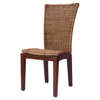 Jídelní židle CASABLANCA přírodní/ratan 1