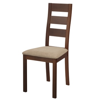 Jídelní židle DIANA ořech/krémová 1