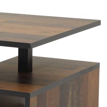 Konferenční stolek EIKE staré dřevo/černá 3
